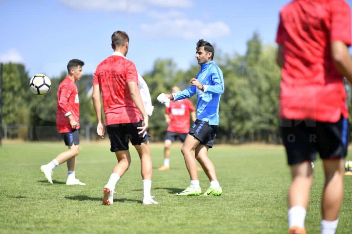 Corespondență GSP din Olanda » Nicolae Dică a împărțit jucătorii de la FCSB în două grupuri » Ce a pregătit azi antrenorul roș-albaștrilor