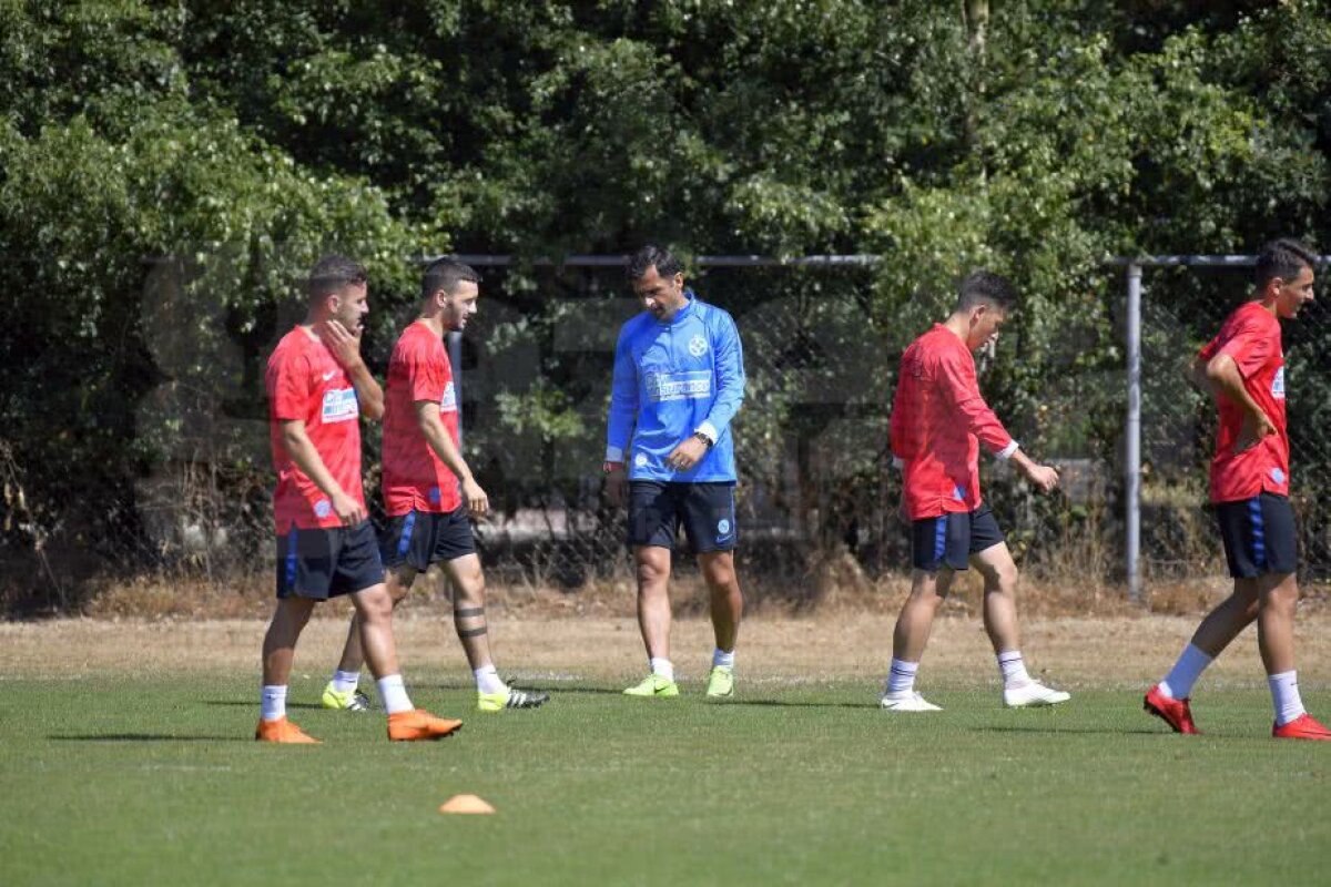 Corespondență GSP din Olanda » Nicolae Dică a împărțit jucătorii de la FCSB în două grupuri » Ce a pregătit azi antrenorul roș-albaștrilor