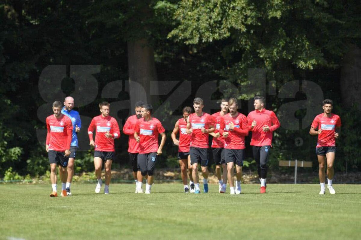 Corespondență GSP din Olanda » Nicolae Dică a împărțit jucătorii de la FCSB în două grupuri » Ce a pregătit azi antrenorul roș-albaștrilor