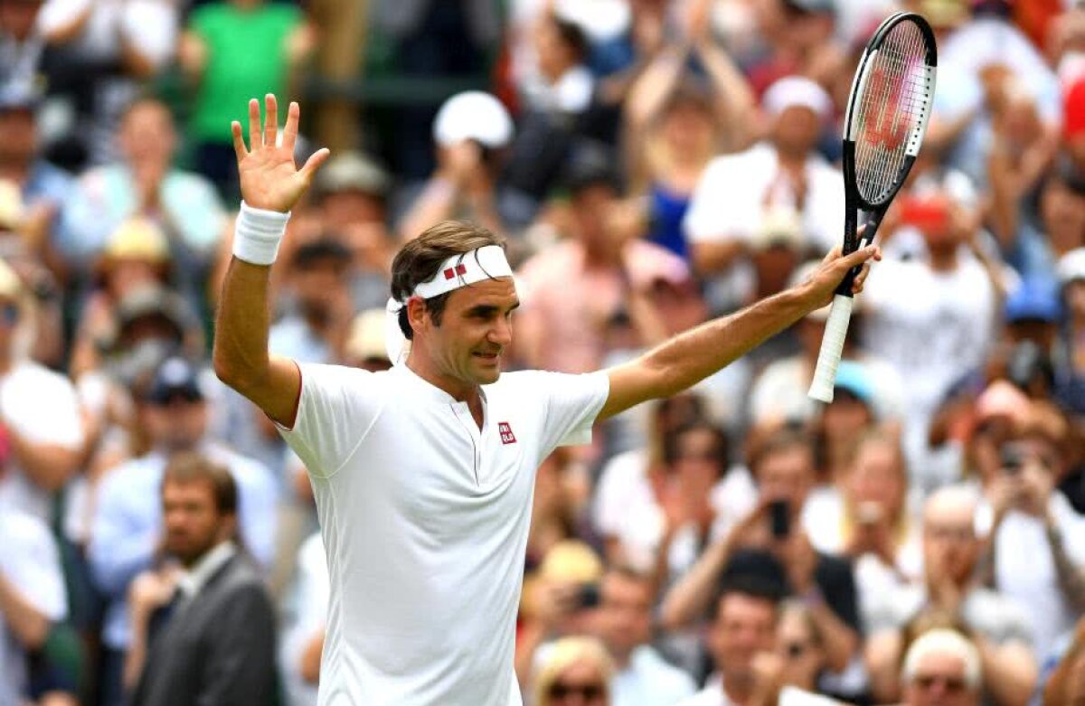 WIMBLEDON 2018. Încă un pas spre titlul #9 » Roger Federer s-a calificat în sferturi la Wimbledon fără set pierdut