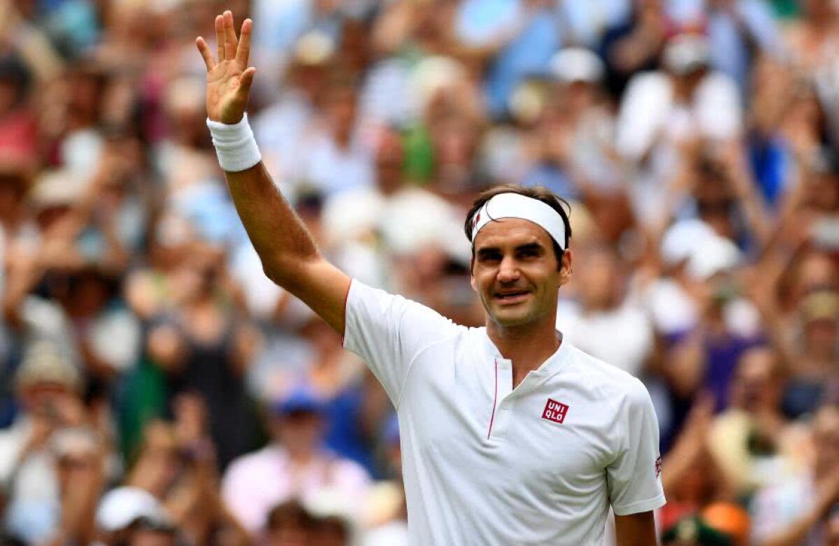 WIMBLEDON 2018. Încă un pas spre titlul #9 » Roger Federer s-a calificat în sferturi la Wimbledon fără set pierdut