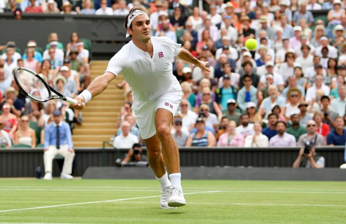 WIMBLEDON 2018. Încă un pas spre titlul #9 » Roger Federer s-a calificat în sferturi la Wimbledon fără set pierdut