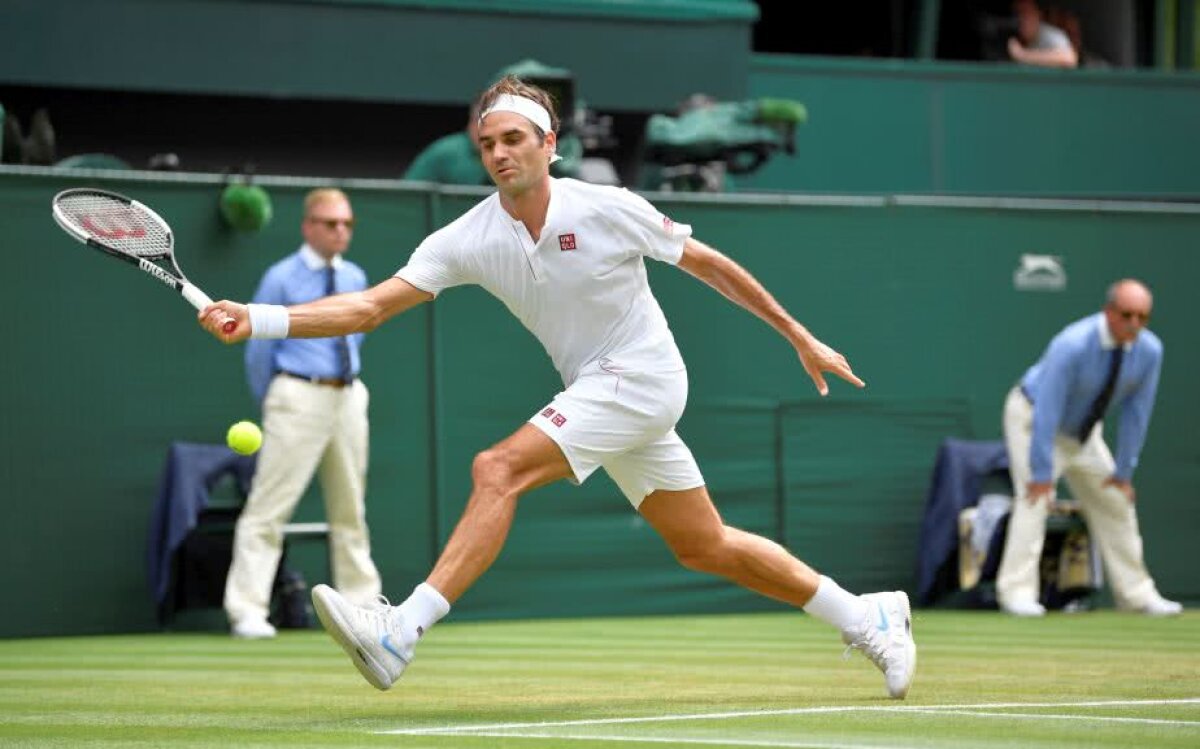 WIMBLEDON 2018. Încă un pas spre titlul #9 » Roger Federer s-a calificat în sferturi la Wimbledon fără set pierdut