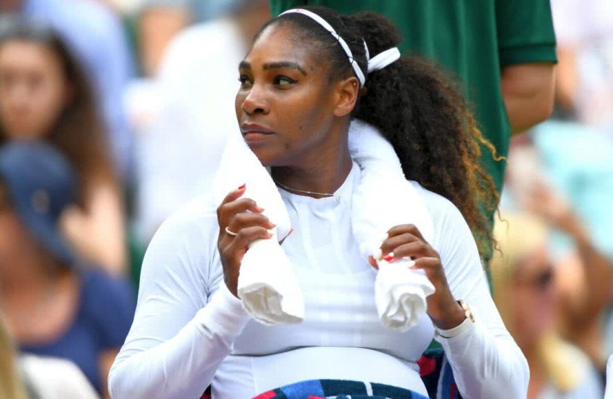 SERENA WILLIAMS. FOTO Care surprize? Încă o evoluție dominantă a americancei Serena Williams și calificare fără emoții în sferturi la Wimbledon