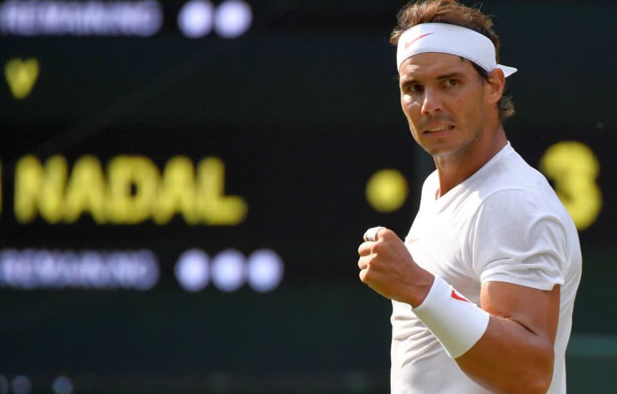 WIMBLEDON 2018 // VIDEO+FOTO Din 2011 nu se mai întâmplase asta! Rafael Nadal s-a calificat în sferturi la Wimbledon după o nouă victorie categorică