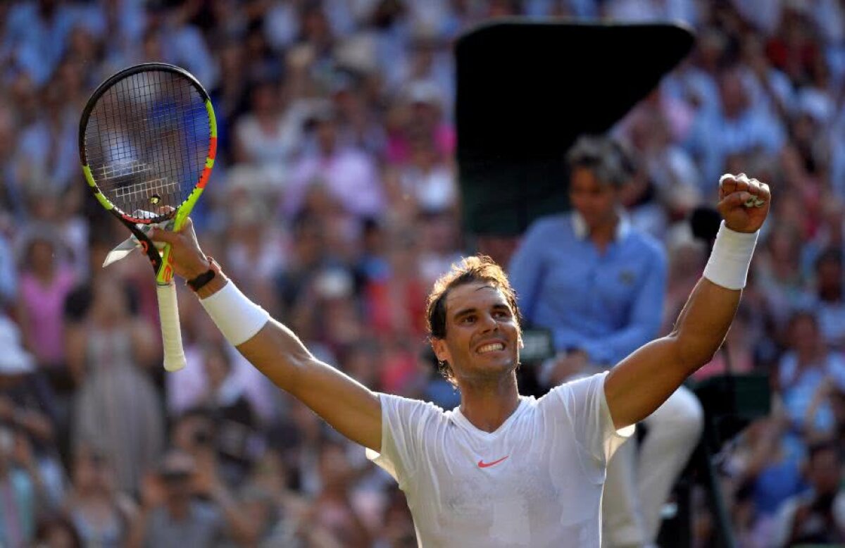 WIMBLEDON 2018 // VIDEO+FOTO Din 2011 nu se mai întâmplase asta! Rafael Nadal s-a calificat în sferturi la Wimbledon după o nouă victorie categorică