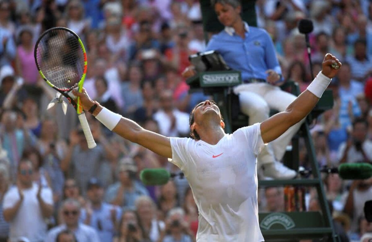WIMBLEDON 2018 // VIDEO+FOTO Din 2011 nu se mai întâmplase asta! Rafael Nadal s-a calificat în sferturi la Wimbledon după o nouă victorie categorică