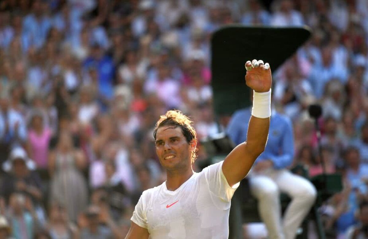 WIMBLEDON 2018 // VIDEO+FOTO Din 2011 nu se mai întâmplase asta! Rafael Nadal s-a calificat în sferturi la Wimbledon după o nouă victorie categorică