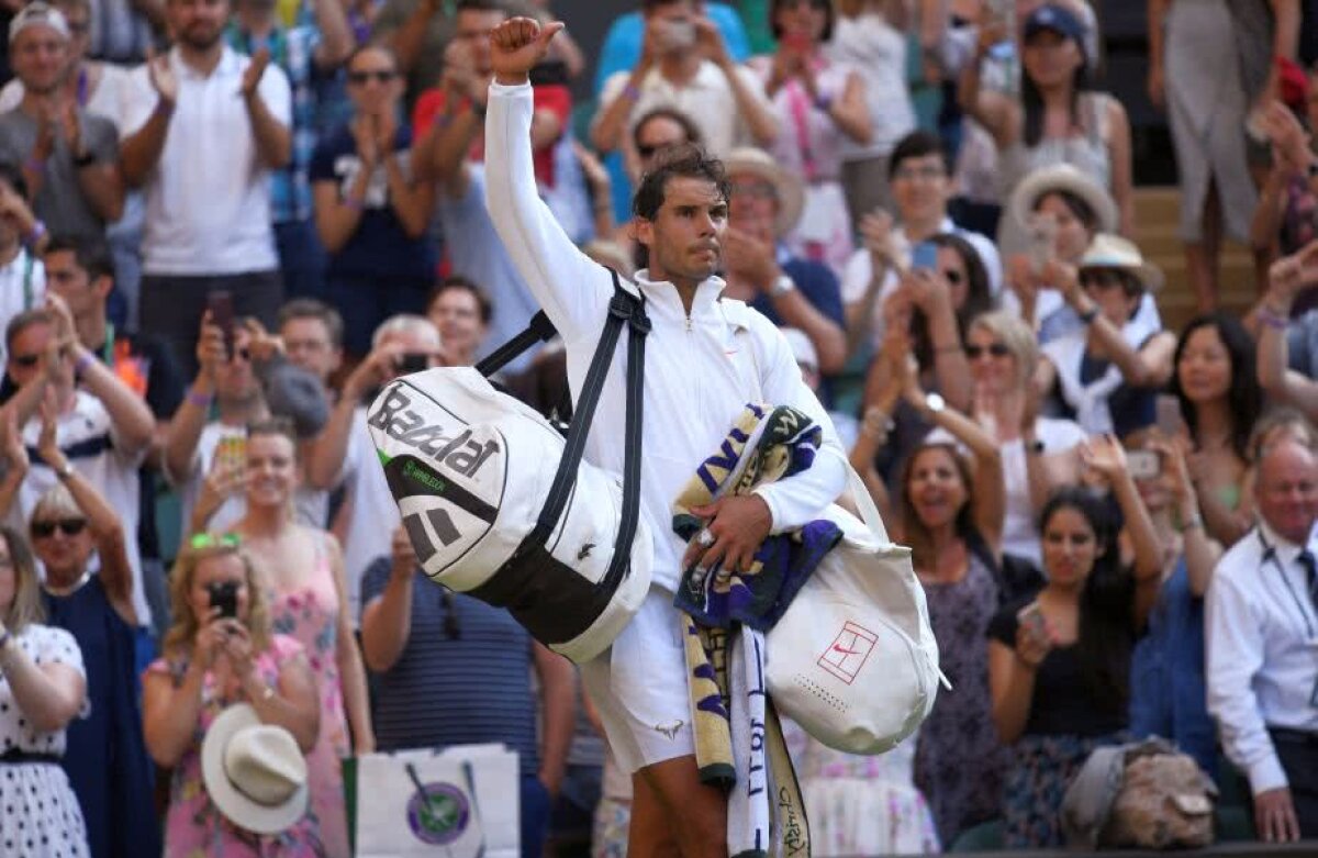 WIMBLEDON 2018 // VIDEO+FOTO Din 2011 nu se mai întâmplase asta! Rafael Nadal s-a calificat în sferturi la Wimbledon după o nouă victorie categorică