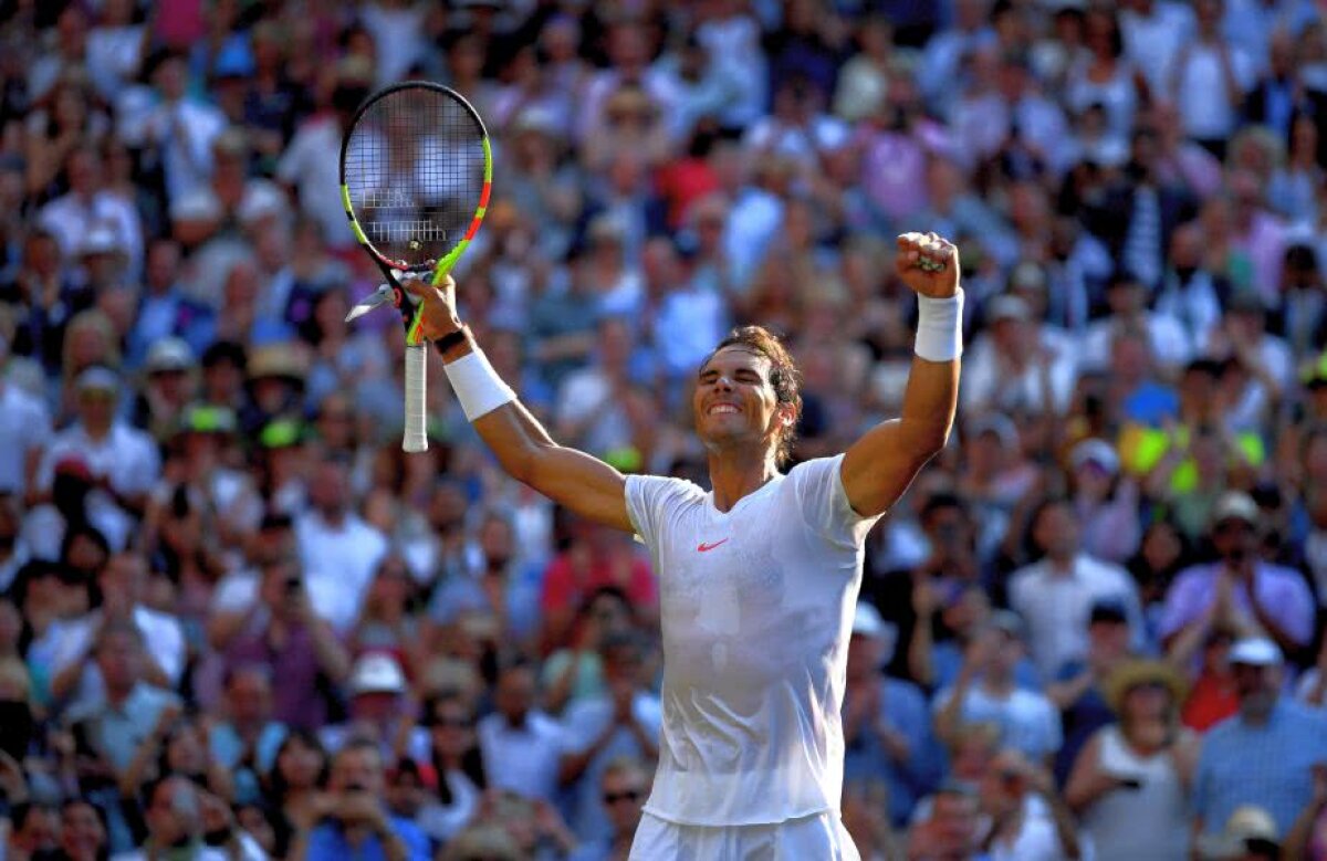 WIMBLEDON 2018 // VIDEO+FOTO Din 2011 nu se mai întâmplase asta! Rafael Nadal s-a calificat în sferturi la Wimbledon după o nouă victorie categorică