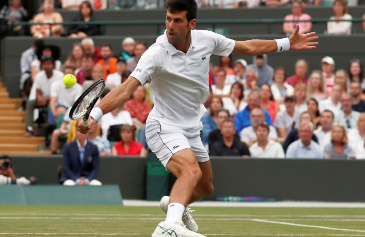 WIMBLEDON 2018. După Federer și Nadal, și Djokovici s-a calificat în sferturi la Wimbledon » Urmează un adversar dificil pentru sârb