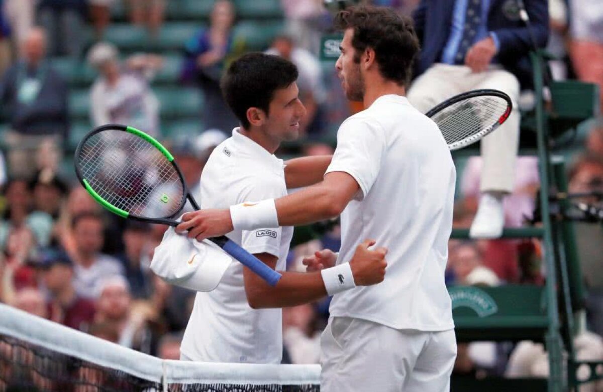 WIMBLEDON 2018. După Federer și Nadal, și Djokovici s-a calificat în sferturi la Wimbledon » Urmează un adversar dificil pentru sârb