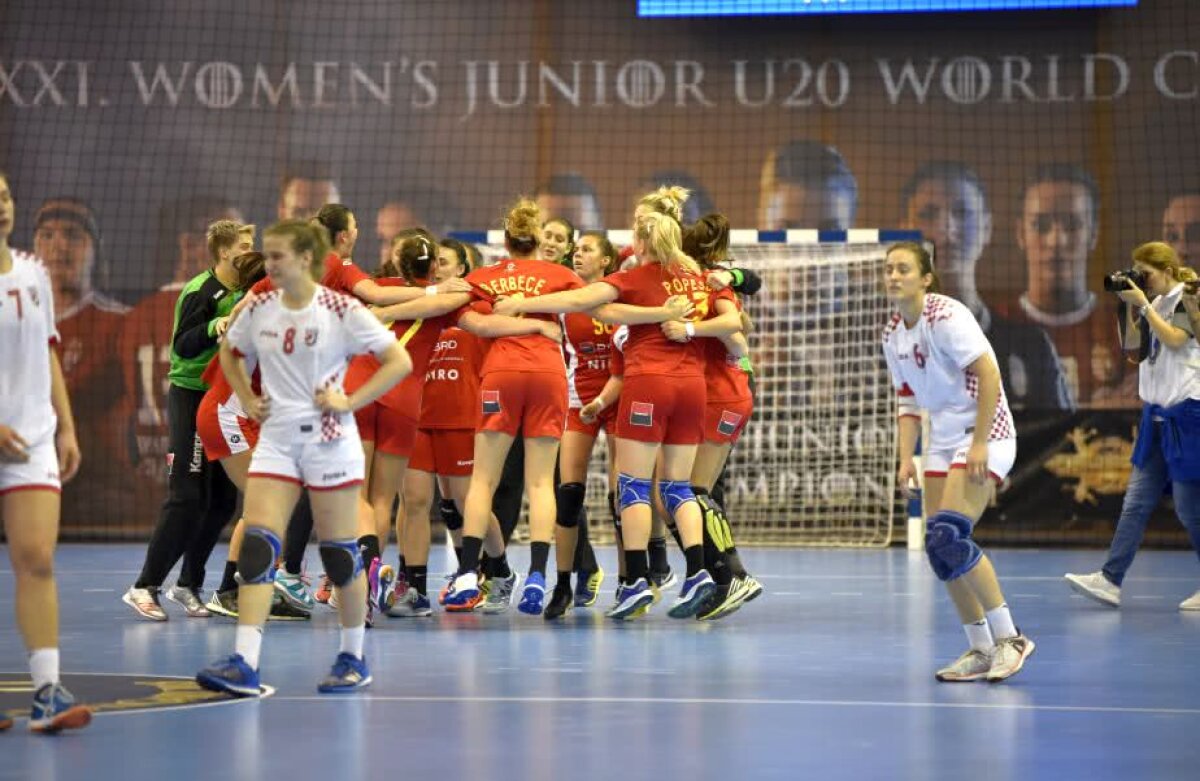 FOTO + VIDEO România U20 e în sferturile de finală ale Mondialului de handbal feminin! Ne așteaptă un adversar infernal 