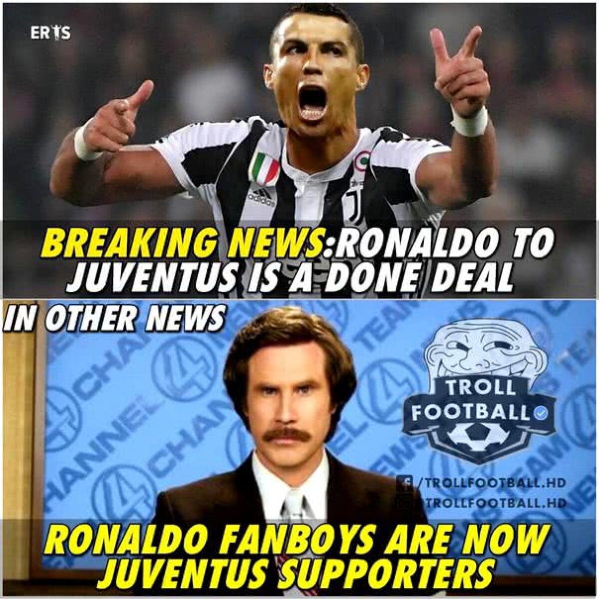 FOTO Cele mai bune glume legate de transferul lui Cristiano Ronaldo la Juventus