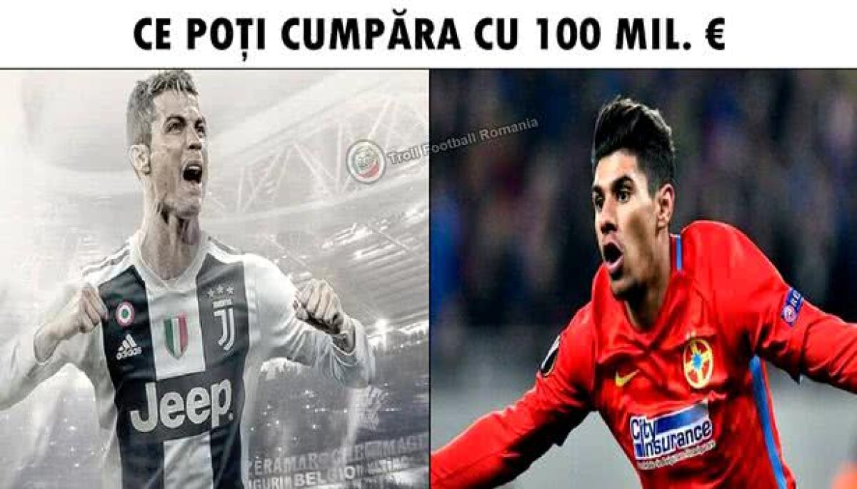 FOTO Cele mai bune glume legate de transferul lui Cristiano Ronaldo la Juventus