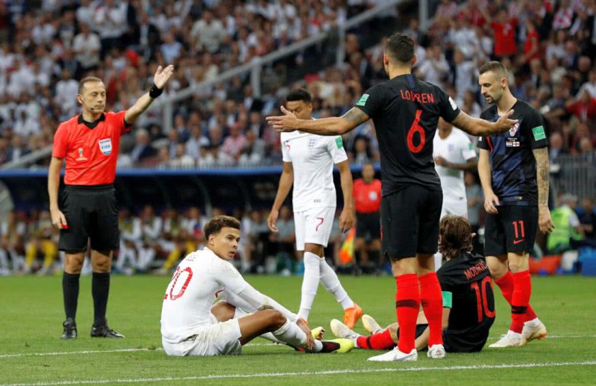 VIDEO + FOTO FRANȚA - CROAȚIA e finala Mondialului! It's not coming home: Anglia a vrut să intre în ultimul act cu un singur șut pe poartă în 120 de minute