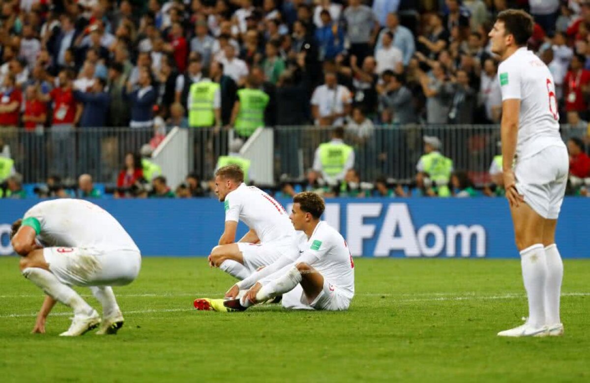 VIDEO + FOTO FRANȚA - CROAȚIA e finala Mondialului! It's not coming home: Anglia a vrut să intre în ultimul act cu un singur șut pe poartă în 120 de minute