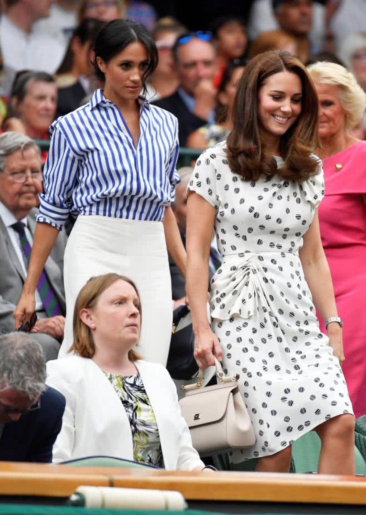 WIMBLEDON 2018. GALERIE FOTO Ducesele Meghan și Kate, apariții spectaculoase la Wimbledon » Au atras toate privirile în lojă