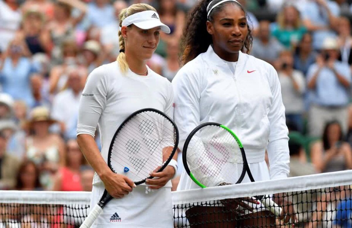 SERENA WILLIAMS - ANGELIQUE KERBER // VIDEO + FOTO Serena năucită: americanca nici n-a știut ce a lovit-o în finala cu Kerber! Ultimul act a durat puțin peste o oră