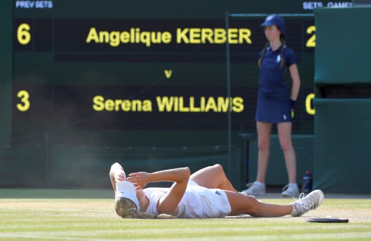 SERENA WILLIAMS - ANGELIQUE KERBER // VIDEO + FOTO Serena năucită: americanca nici n-a știut ce a lovit-o în finala cu Kerber! Ultimul act a durat puțin peste o oră