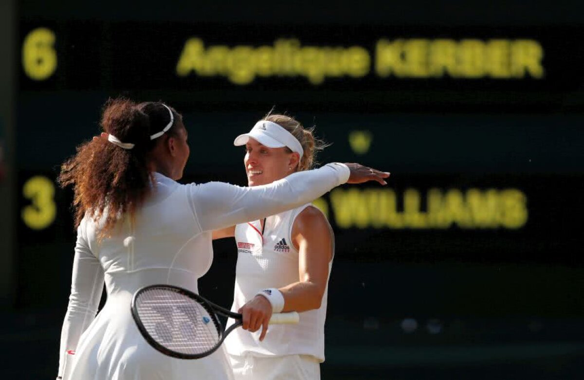 SERENA WILLIAMS - ANGELIQUE KERBER // FOTO Serena în lacrimi după finala de la Wimbledon: "Pentru voi am jucat azi!" + discurs superb al lui Kerber