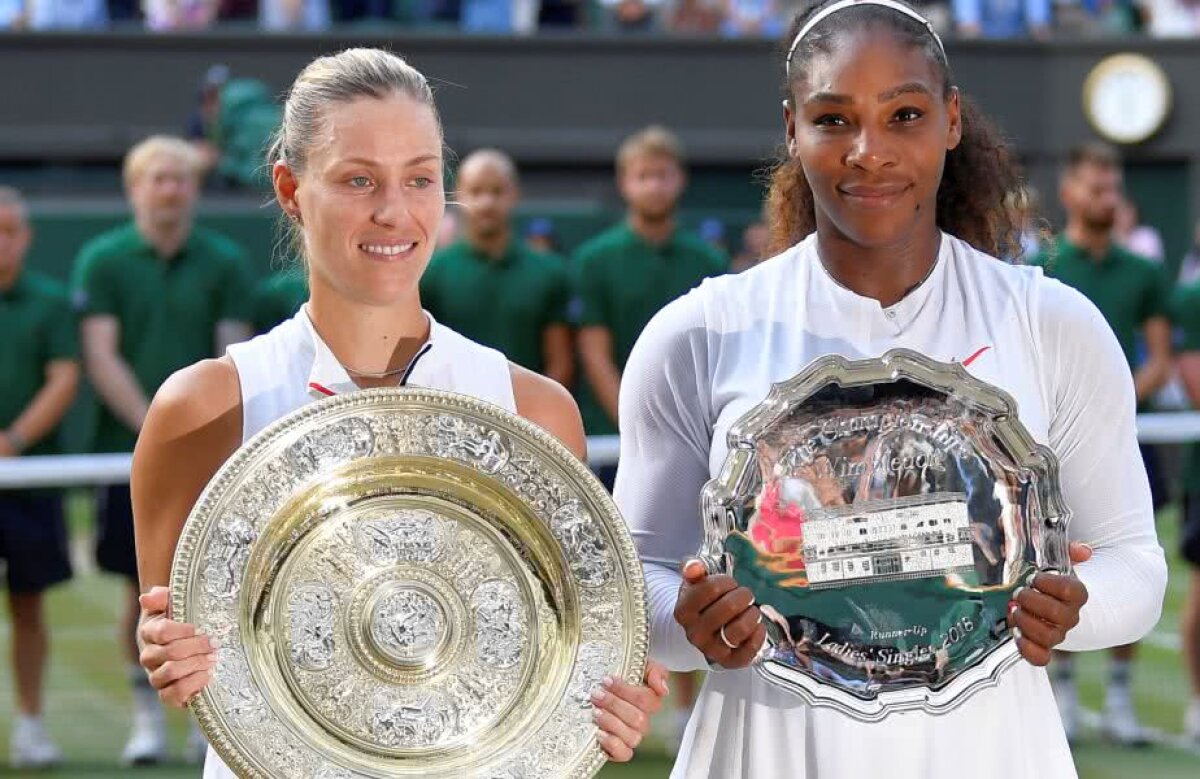 SERENA WILLIAMS - ANGELIQUE KERBER // FOTO Serena în lacrimi după finala de la Wimbledon: "Pentru voi am jucat azi!" + discurs superb al lui Kerber