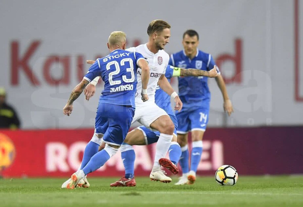 Supercupa României // Ardelenii au încins hora în Oltenia! Supercupa României merge pentru a treia oară în vitrina lui CFR Cluj, după 1-0 cu U Craiova
