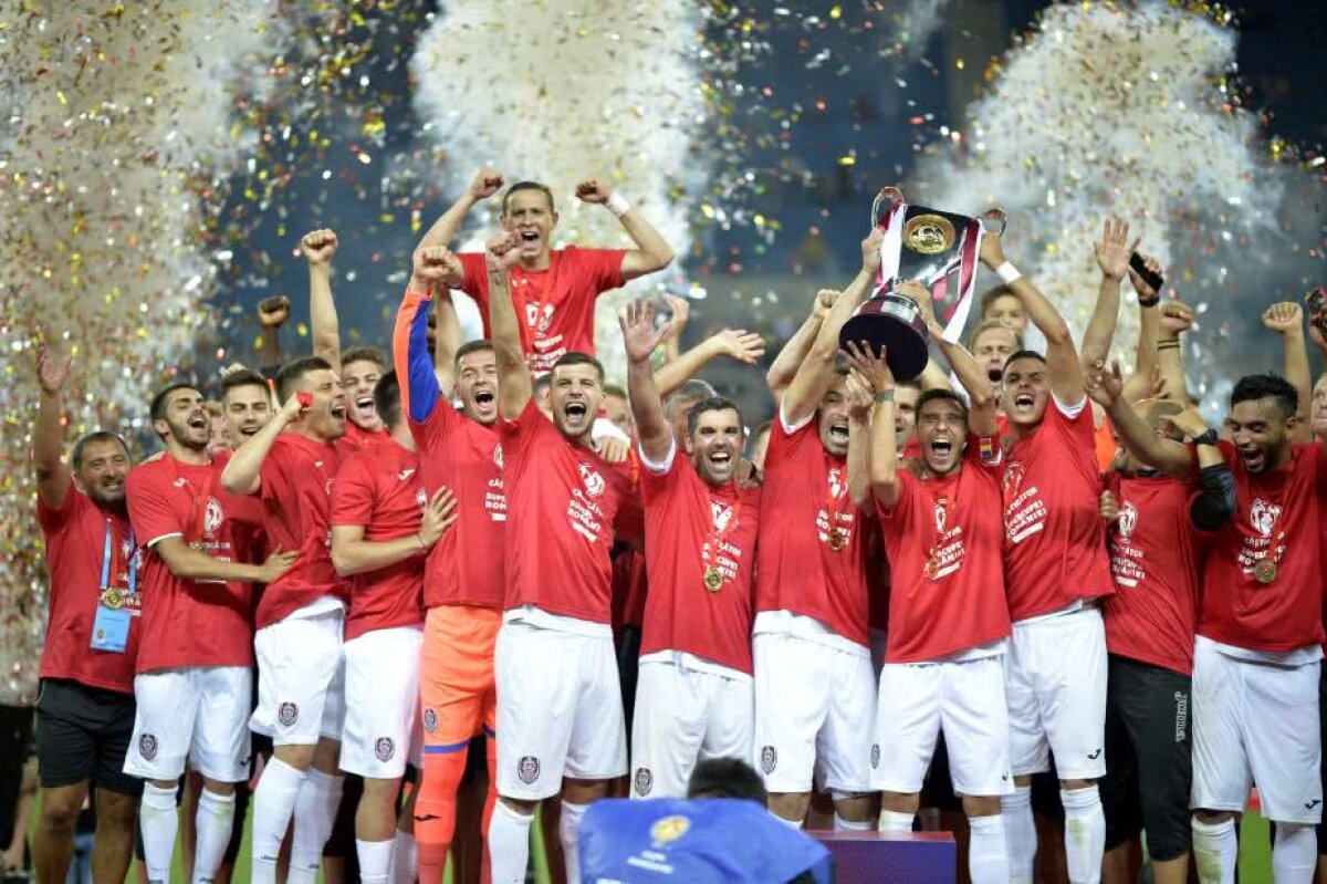 GALERIE FOTO Ce nu s-a văzut la TV » N-au suportat eșecul: ce s-a întâmplat în momentul în care jucătorii CFR-ului au ridicat Supercupa :D