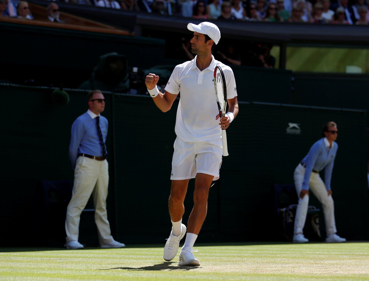 VIDEO+FOTO Novak Djokovic câștigă al 4-lea titlu pe iarba de la Wimbledon! Tenis PERFECT prestat în fața lui Kevin Anderson + Moment emoționant la final