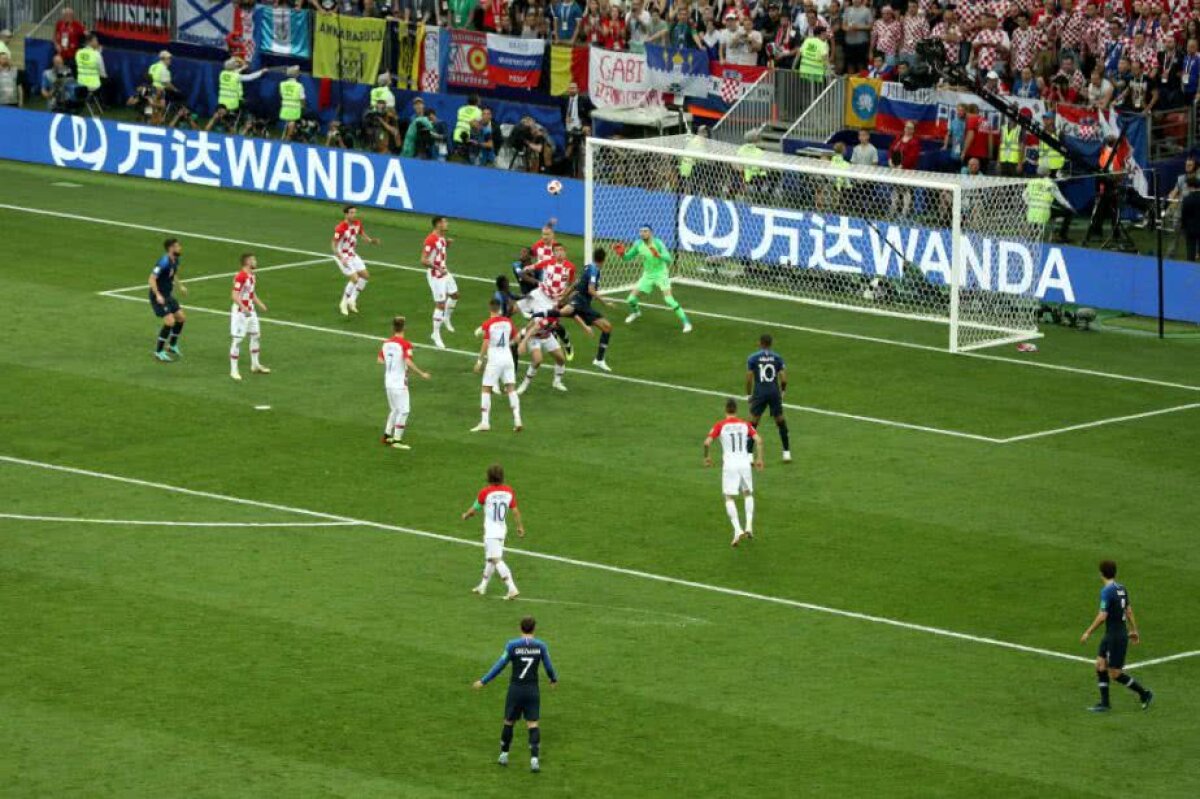 VIDEO + FOTO Primul gol al Franței a stârnit războiul! Croații cer două infracțiuni la aceeași fază: fault și ofsaid