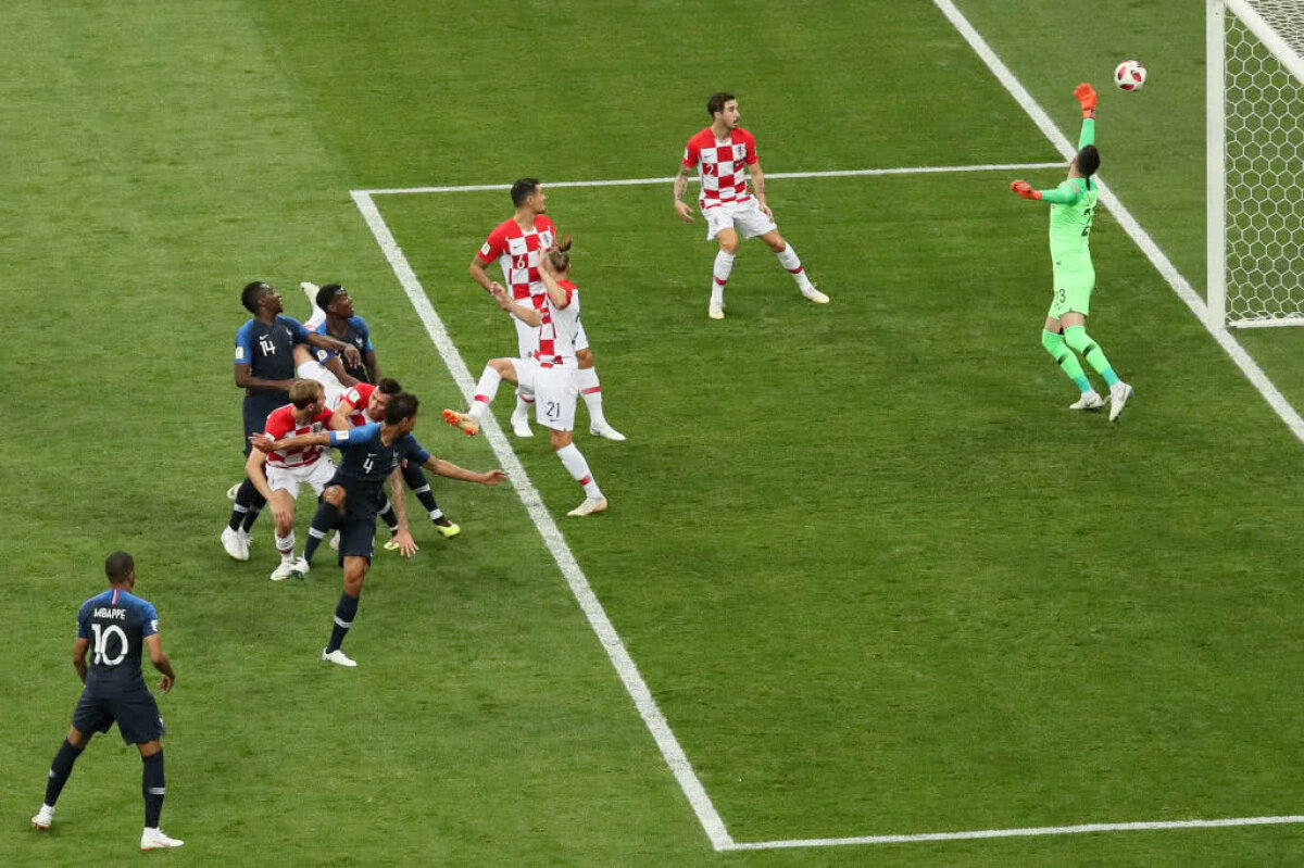 VIDEO + FOTO Primul gol al Franței a stârnit războiul! Croații cer două infracțiuni la aceeași fază: fault și ofsaid