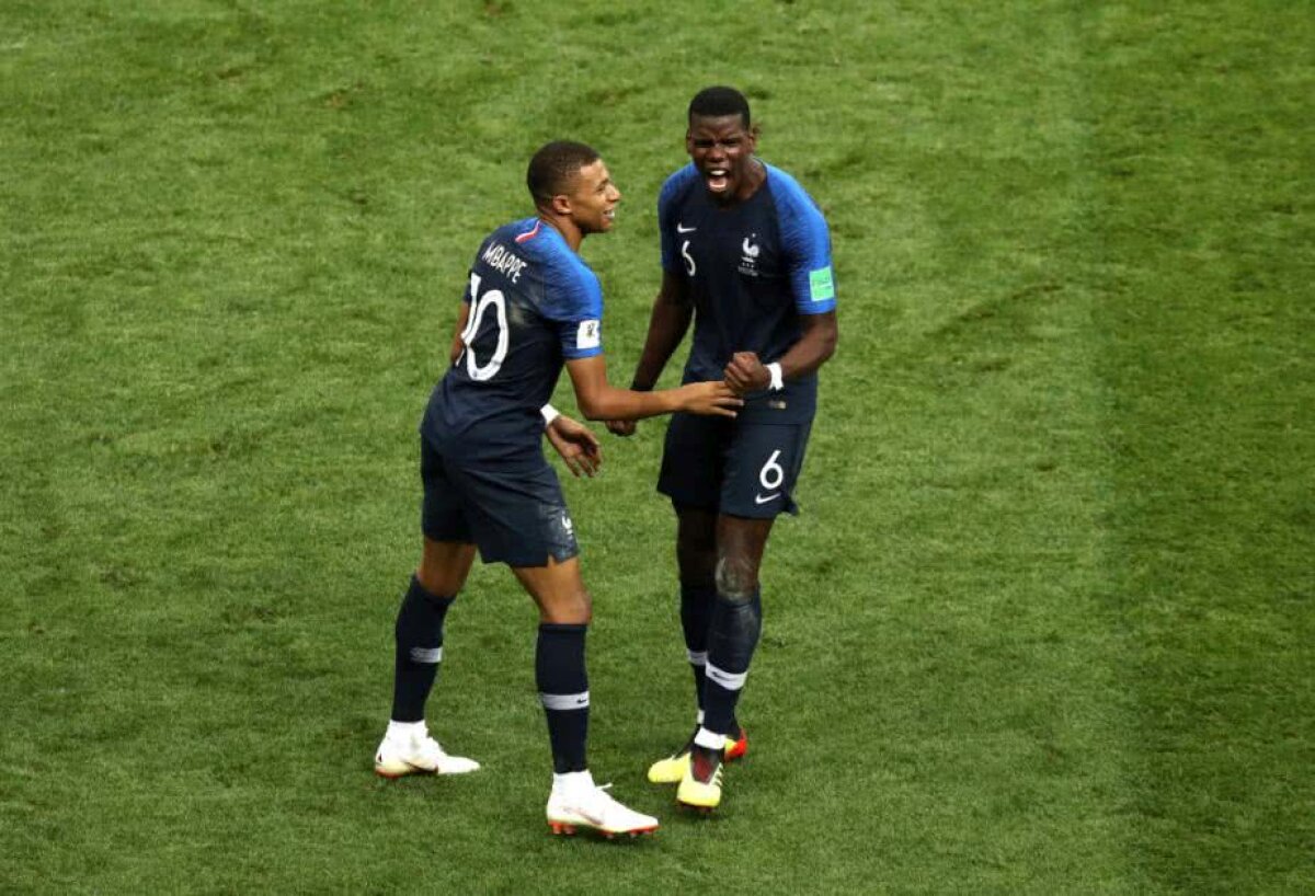 FRANȚA - CROAȚIA  4-2 // După Pele vine Mbappe! Francezul a mai bătut un record cu reușita din finala CM