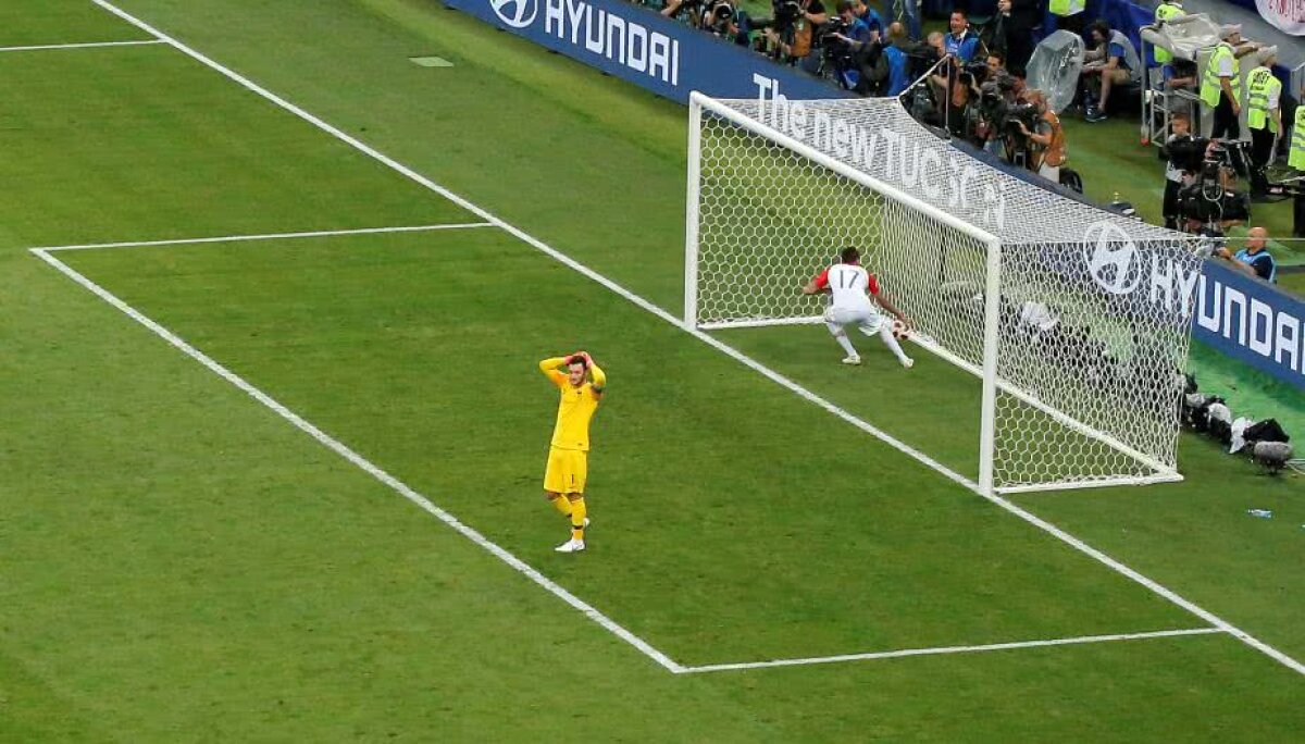 VIDEO+FOTO Gafă uluitoare! Portarul Franței i-a făcut cadou Croației un gol: "Karius a acceptat cererile de prietenie de la De Gea și Lloris" :D