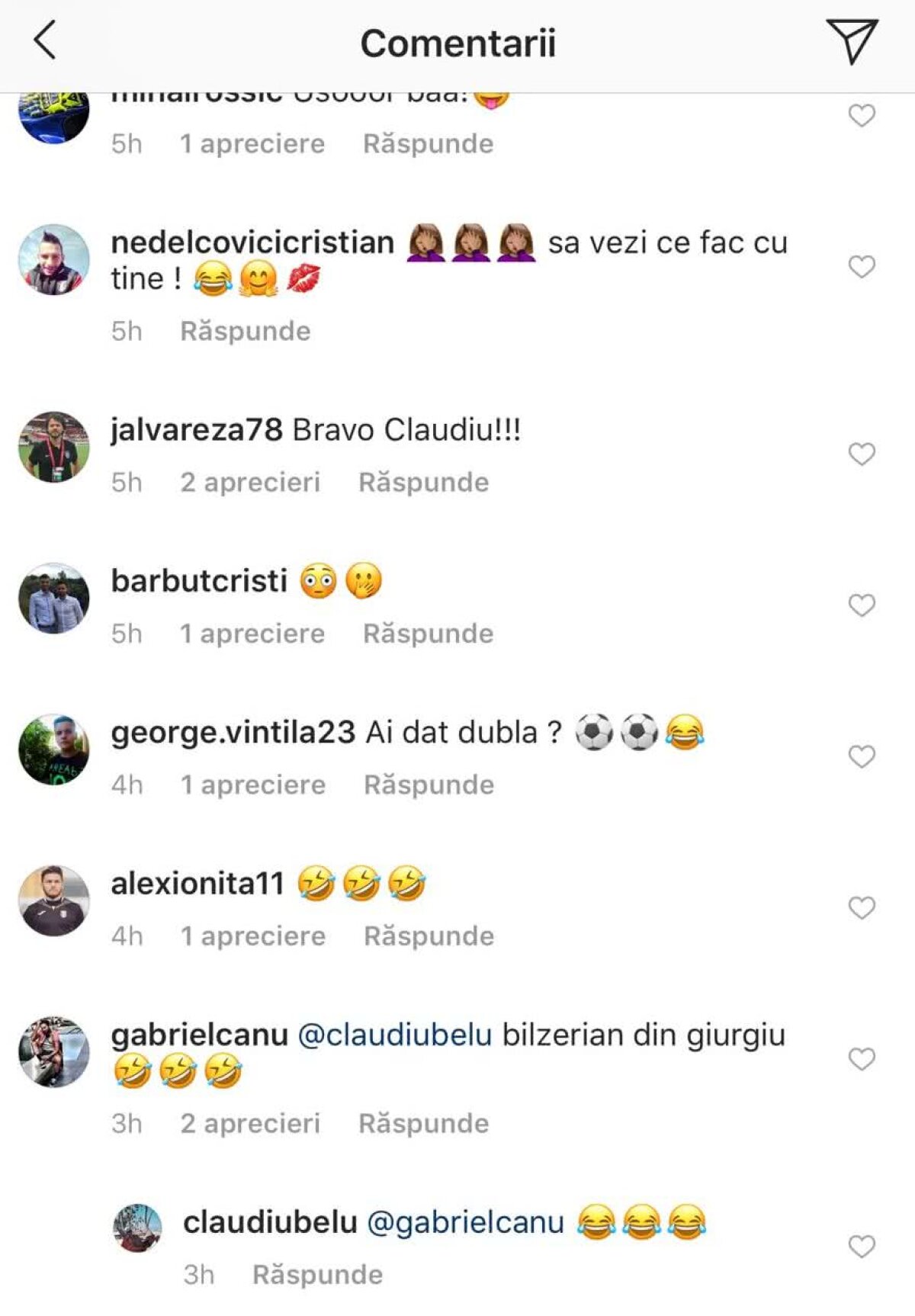 GALERIE FOTO INCENDIARĂ Cum așteaptă un jucător din Liga 1 meciul cu FCSB: "Bilzerian din Giurgiu"