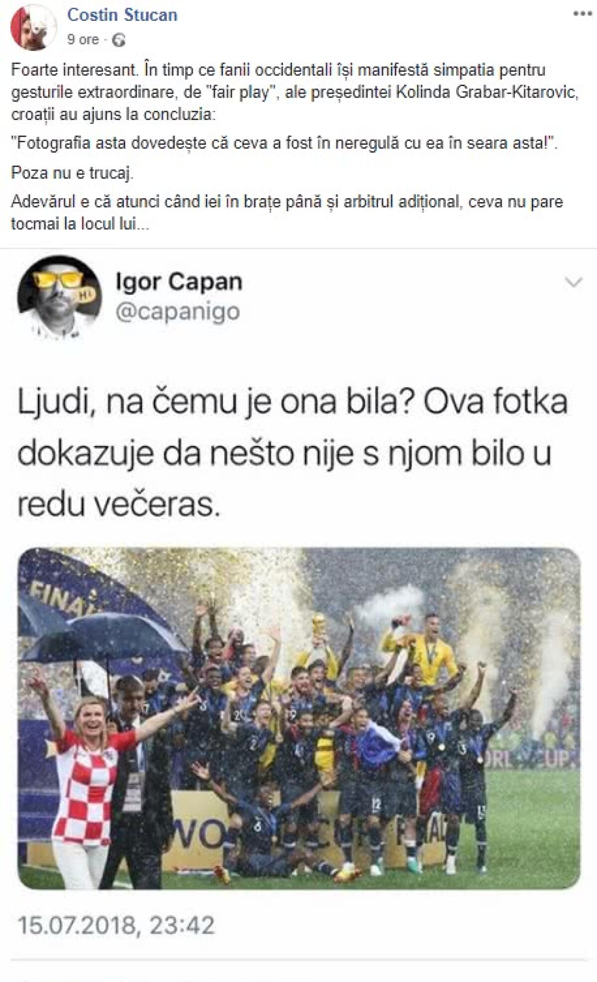 3 controverse care agită prima dimineață de după Mondial! » Ipocrizie, euforie, rasism. Tu ce părere ai?