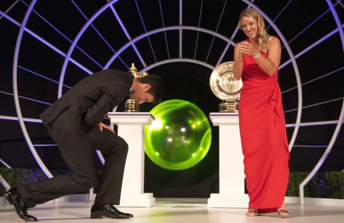 VIDEO + FOTO Djokovic și Kerber au dansat la petrecerea campionilor de la Wimbledon 