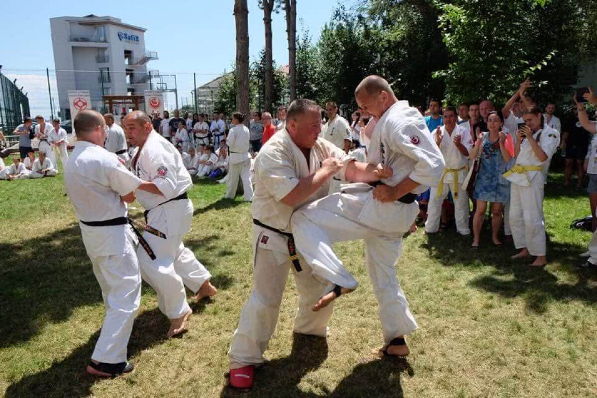 FOTOREPORTAJ GSP // Ziua examenului » Cum arată testul pe care sportivii practicanţi ai stilului de Karate Kyokushin trebuie să-l treacă pentru a câştiga o nouă centură