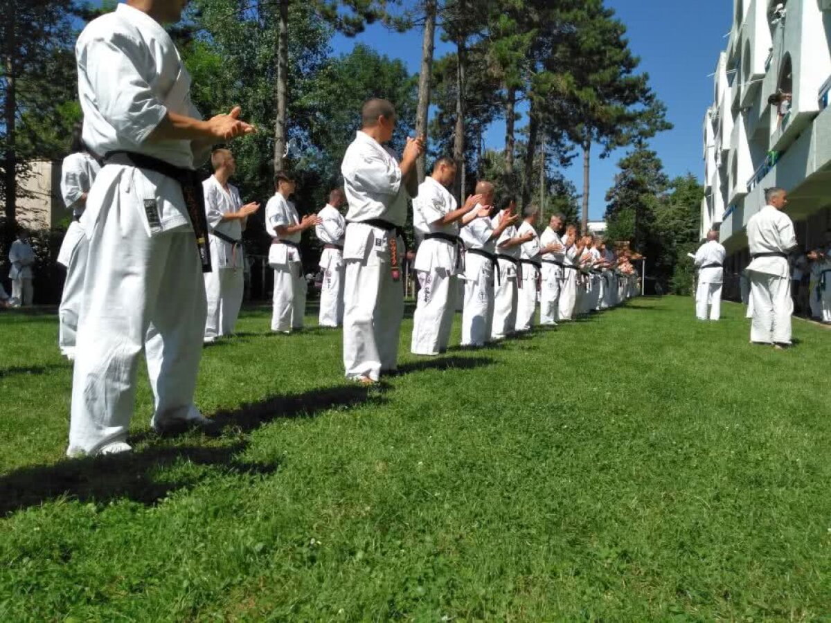 FOTOREPORTAJ GSP // Ziua examenului » Cum arată testul pe care sportivii practicanţi ai stilului de Karate Kyokushin trebuie să-l treacă pentru a câştiga o nouă centură