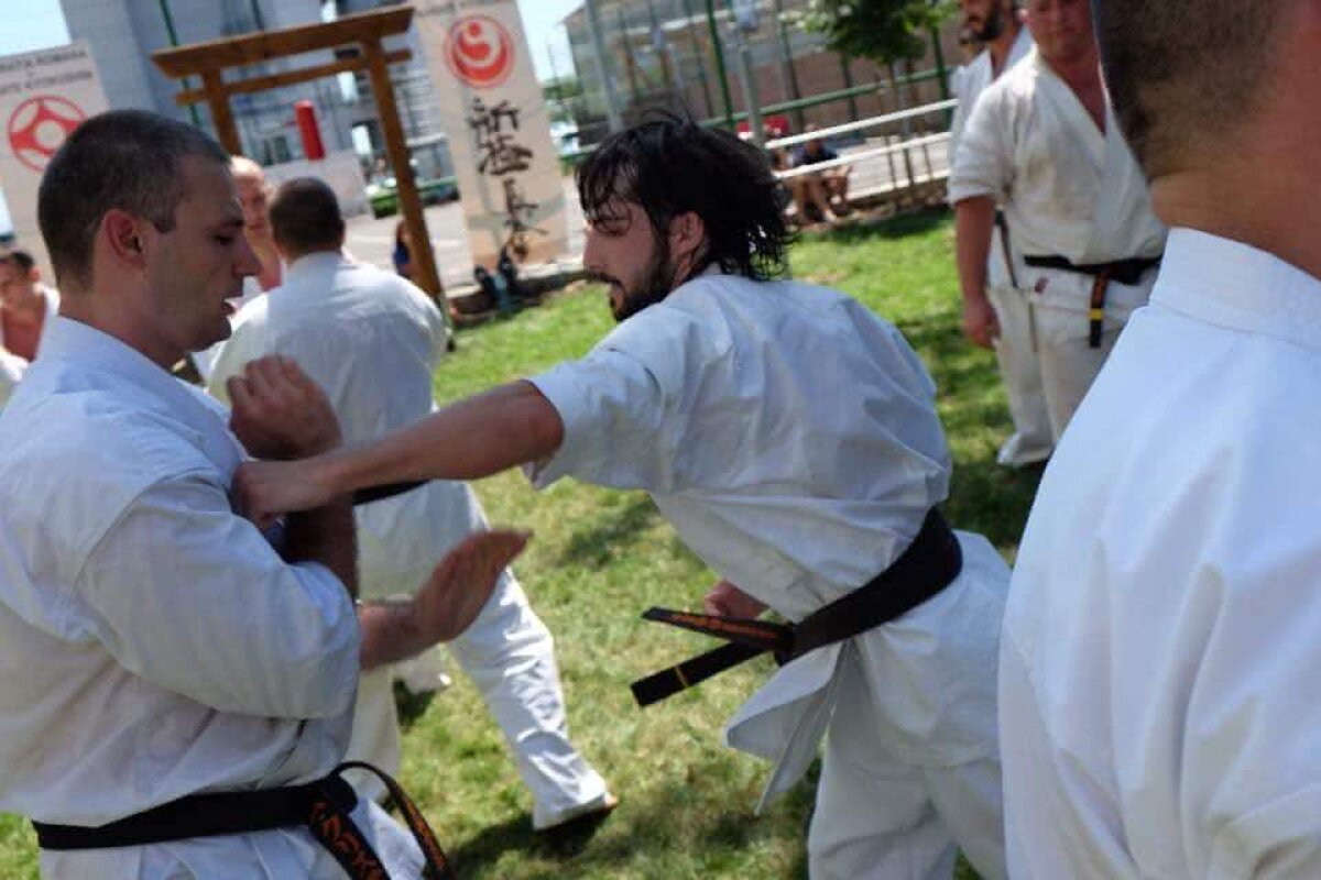FOTOREPORTAJ GSP // Ziua examenului » Cum arată testul pe care sportivii practicanţi ai stilului de Karate Kyokushin trebuie să-l treacă pentru a câştiga o nouă centură