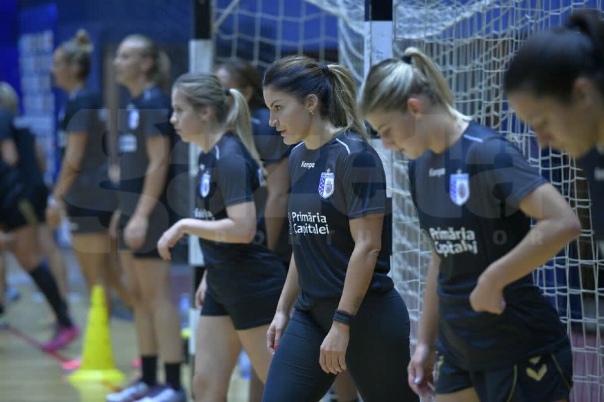 VIDEO + FOTO CSM București s-a reunit azi » Fetele au fost băgate în ședință de Gabi Szabo, apoi au dat testul "beep" 