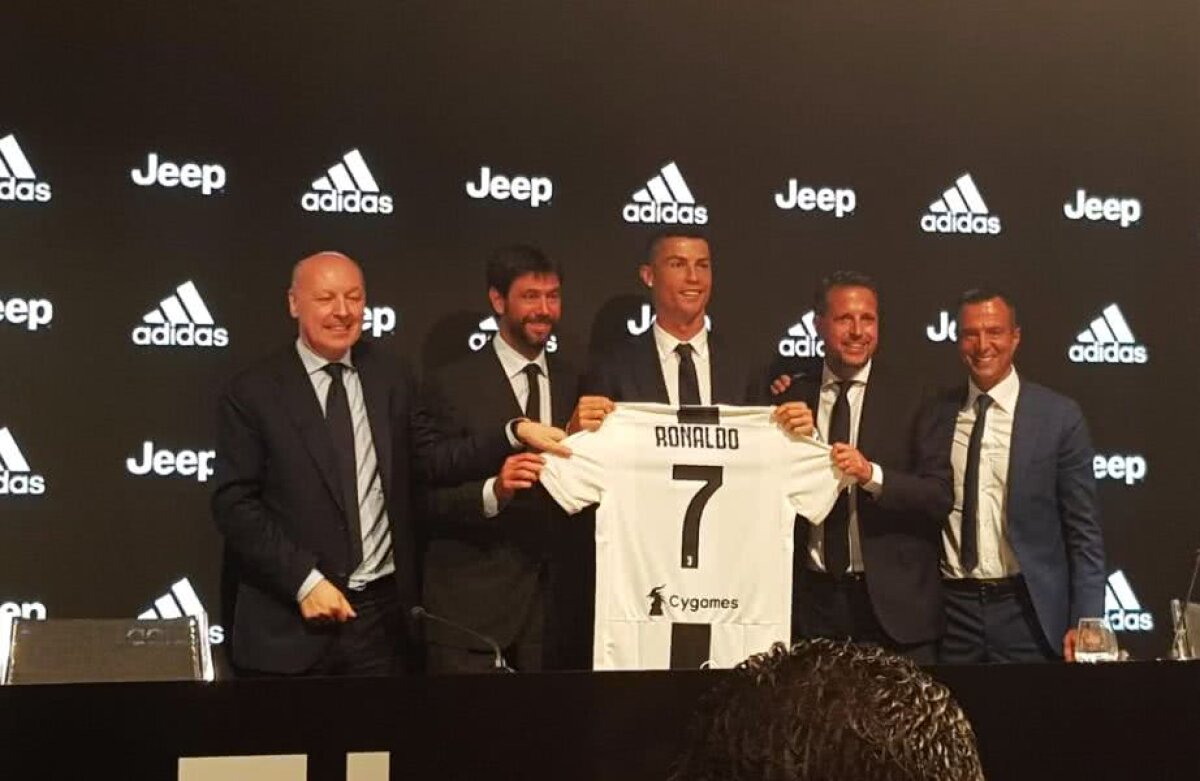 VIDEO+FOTO Cristiano Ronaldo a fost prezentat oficial la Juventus: "Vreau să le arăt italienilor că sunt un jucător de top" » Toate declarațiile portughezului