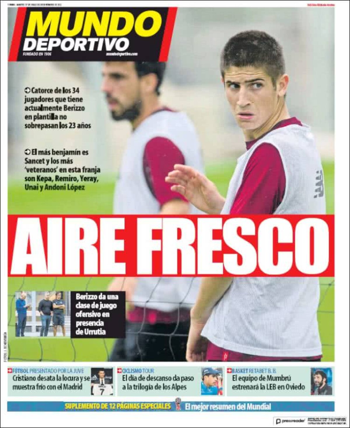 Ce scriu azi ziarele de sport din lume (17 iulie 2018)