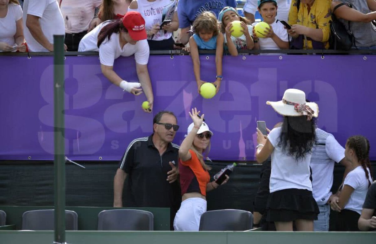 GALERIE FOTO Simona Halep, apariție de senzație la BRD Bucharest Open » Lângă cine a văzut meciurile