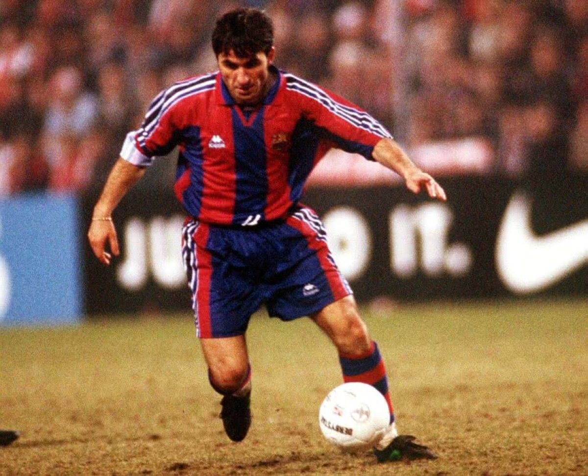 Povestea fabuloasă a transferului lui Hagi la Barcelona: "La două minute după golul cu Columbia, m-a sunat Cruyff: «Ăsta e cel pe care-l vreau»" + Primul clinci a fost cu Stoicikov