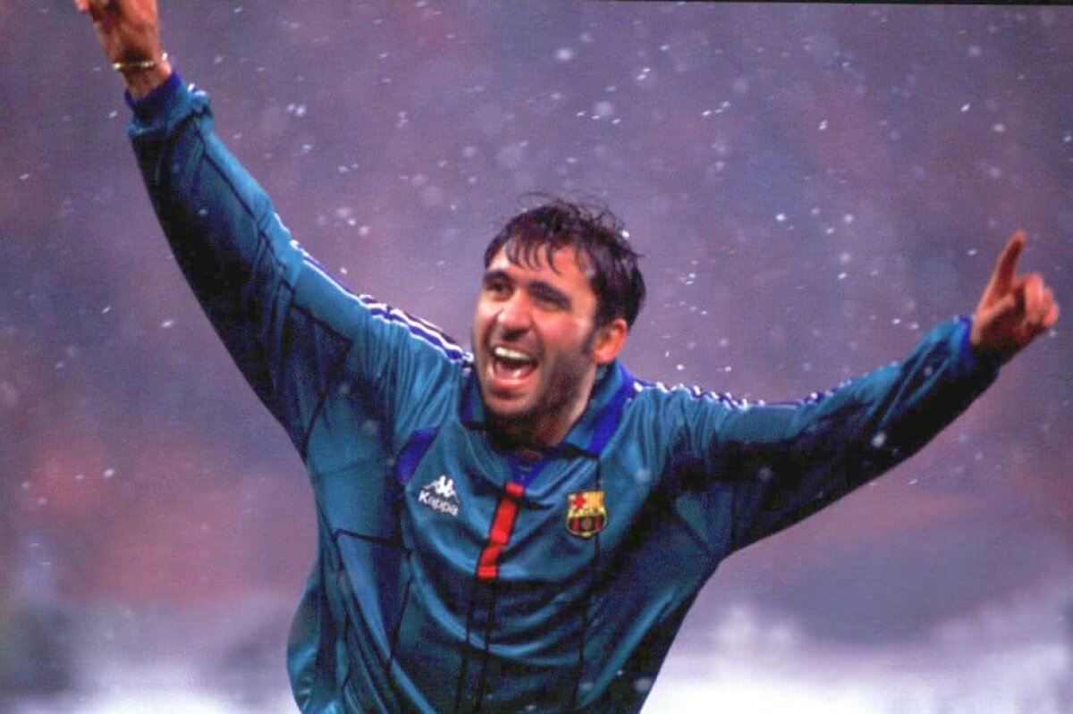 Povestea fabuloasă a transferului lui Hagi la Barcelona: "La două minute după golul cu Columbia, m-a sunat Cruyff: «Ăsta e cel pe care-l vreau»" + Primul clinci a fost cu Stoicikov