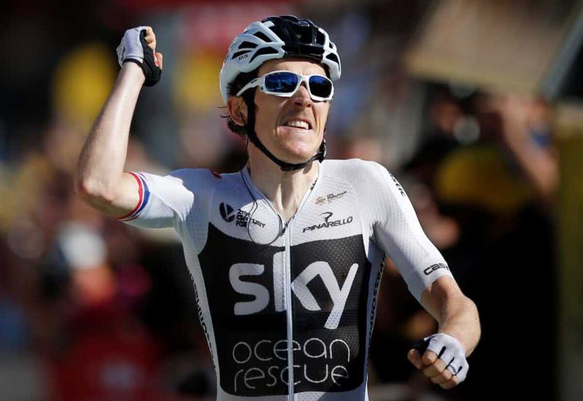Și-au dărâmat rivalii! Geraint Thomas și Chris Froome au confiscat primele două poziții din Turul Franței!