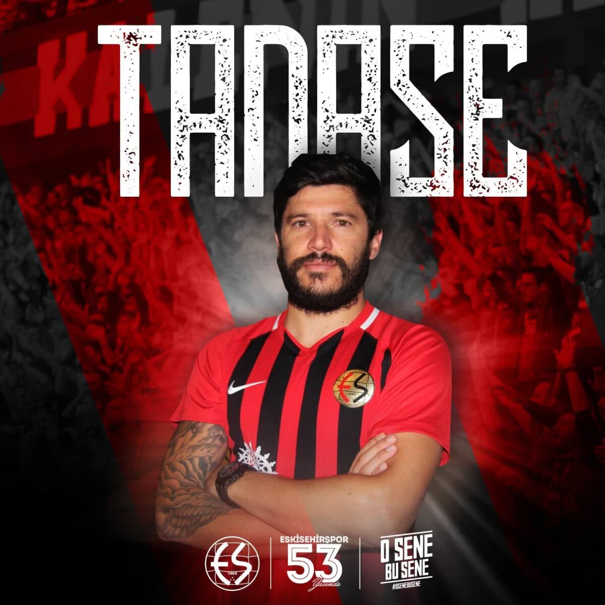 FOTO Cristi Tănase și-a găsit echipă! I-au greșit numele pe poza de prezentare :S