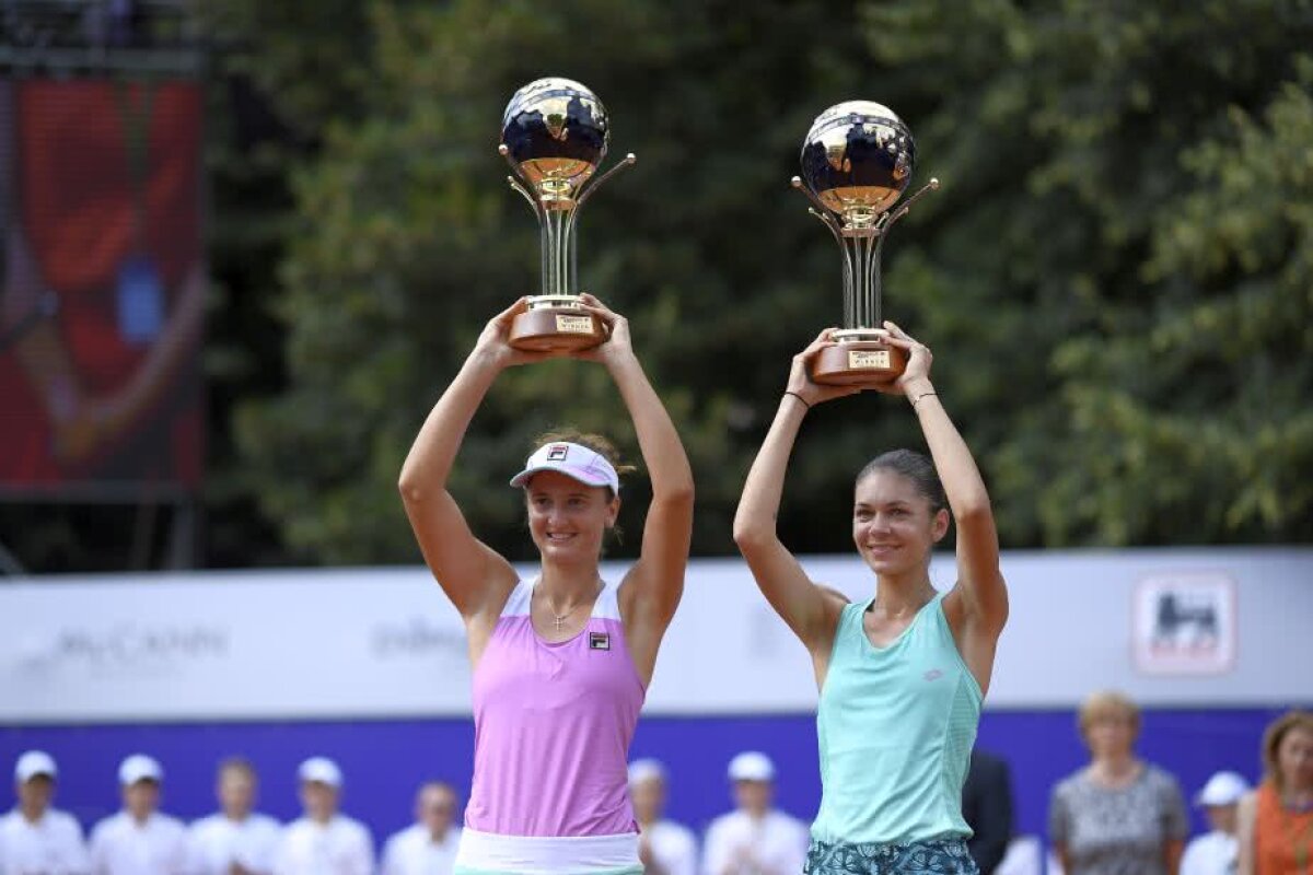 BRD Bucharest Open 2018 // VIDEO+FOTO Campioanele sunt ale noastre! Irina Begu și Andreea Mitu au câștigat finala de dublu » Andreea a plâns și a sărbătorit alături de fiul ei