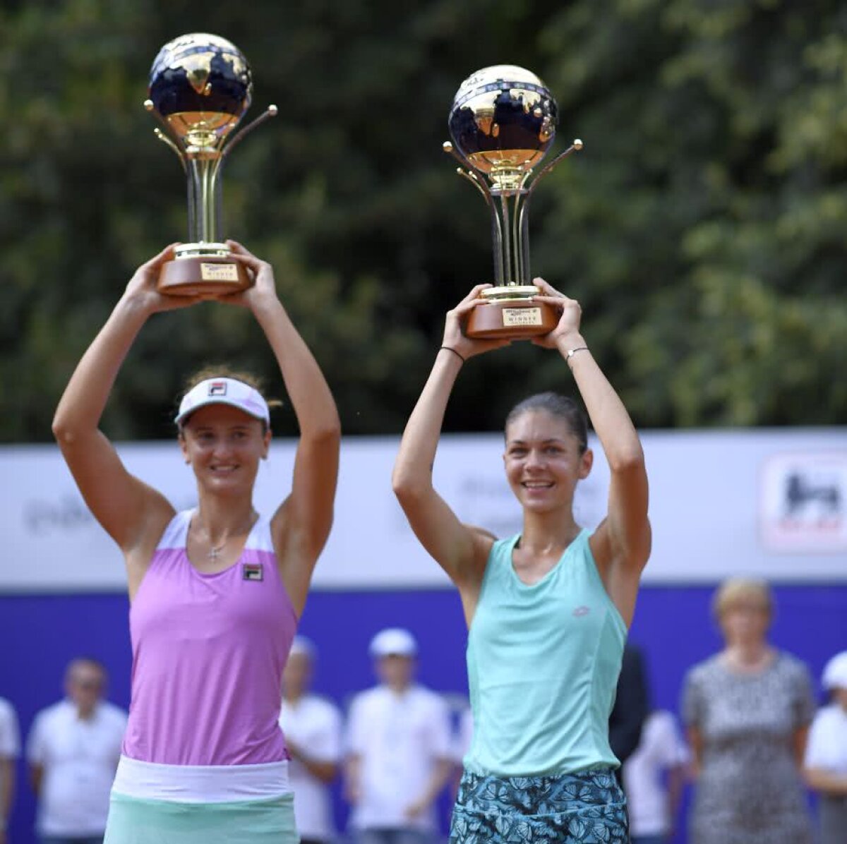 BRD Bucharest Open 2018 // VIDEO+FOTO Campioanele sunt ale noastre! Irina Begu și Andreea Mitu au câștigat finala de dublu » Andreea a plâns și a sărbătorit alături de fiul ei