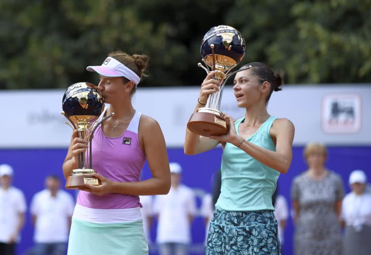 BRD Bucharest Open 2018 // VIDEO+FOTO Campioanele sunt ale noastre! Irina Begu și Andreea Mitu au câștigat finala de dublu » Andreea a plâns și a sărbătorit alături de fiul ei